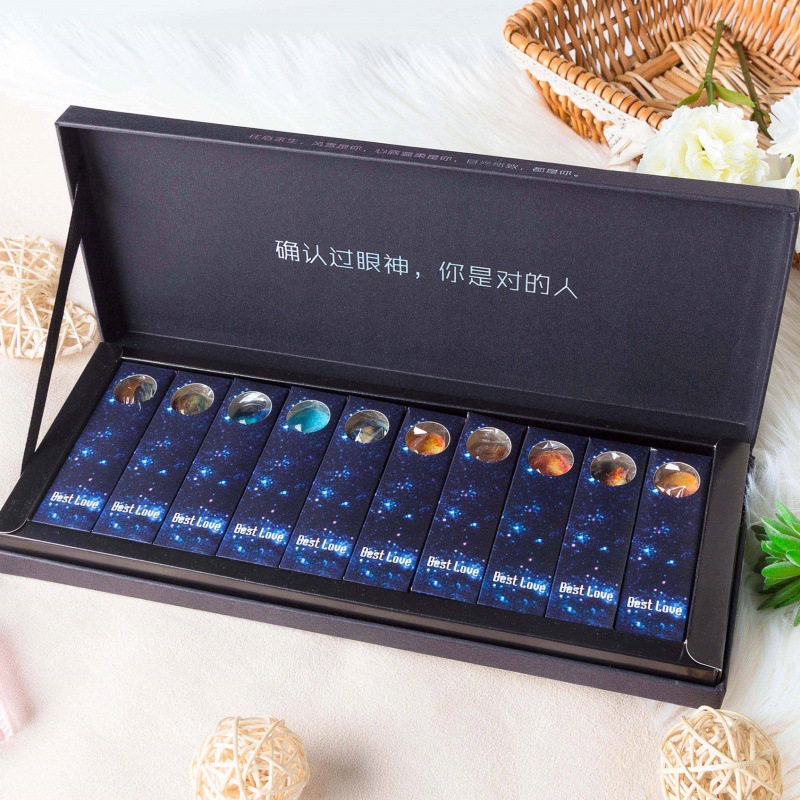 starry sky Lollipop Gift box Christmas men and women Friend Confidante children birthday