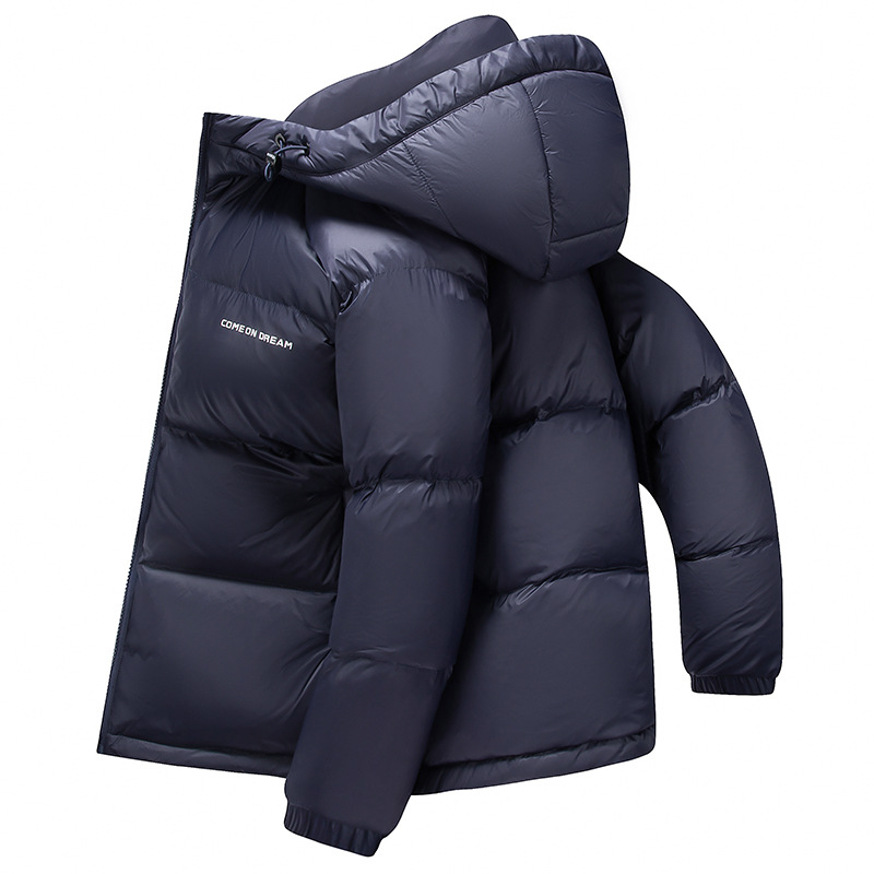 Men's Hooded Down Jacket For Winter Warmth Casual Style_voghion.com