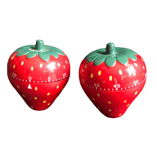 Mechanical timer/strawberry countdown timer/clockwork timer/kitchen reminder/cartoon household supplies