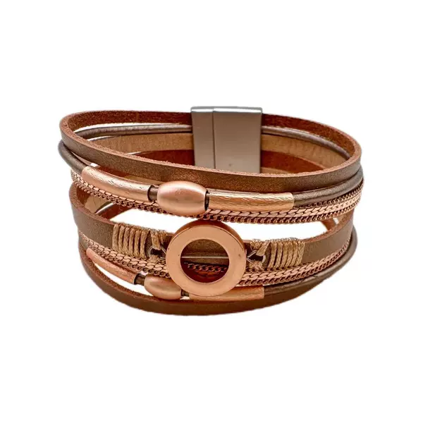 Golden, pink gold