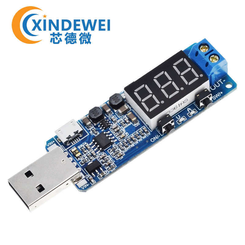 DC-DC USB升压电源稳压模块5V转3.3V 9V 12V 24V 桌面电源模块