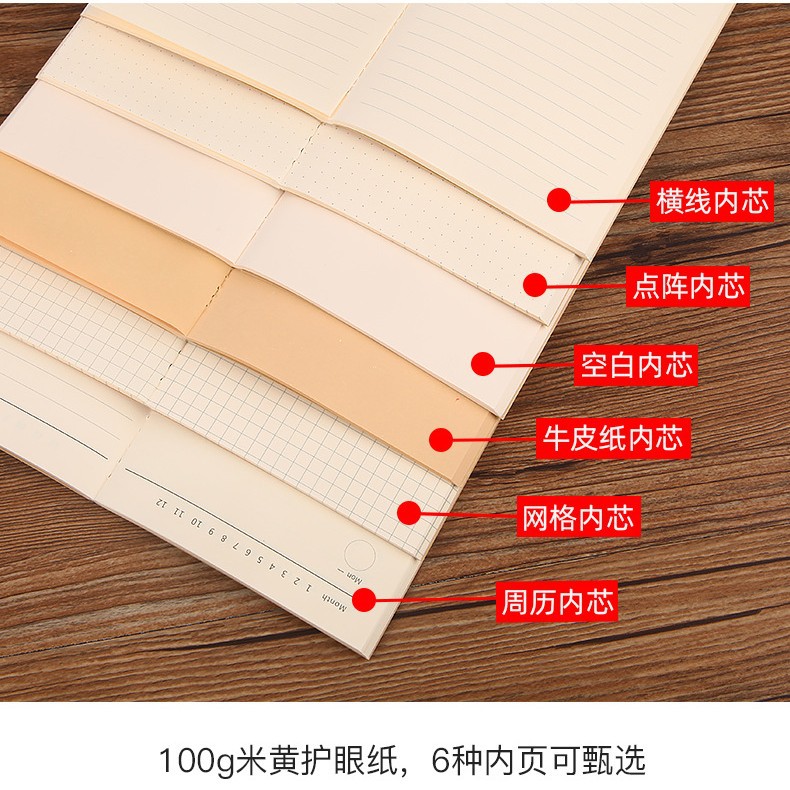 Cuaderno de manos a6 Cuaderno de notas Regalos de viaje portátiles Estudiantes universitarios Libros de manos culturales y creativos Logotipo personalizado