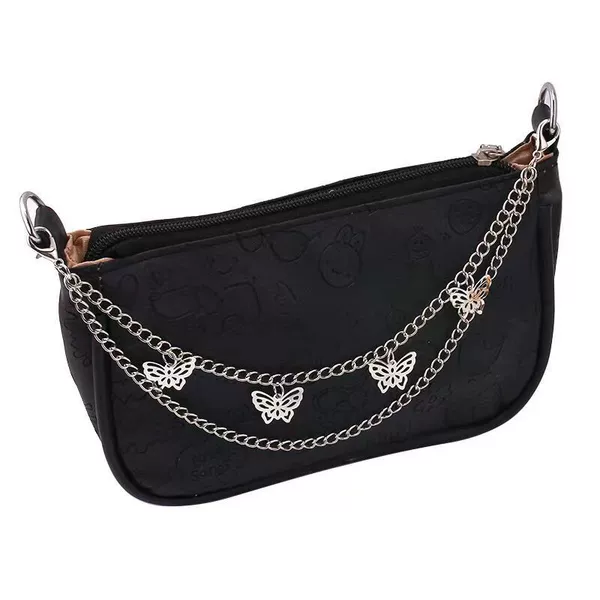 Hollow butterfly bag chain