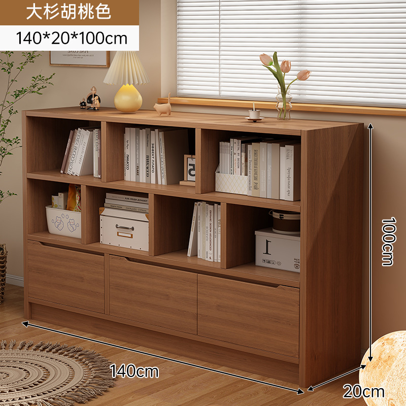 【고가성비 모델★고밀도 복합판] 오스기 호두색 140*20*100CM