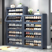 鞋柜家用门口简易鞋架子2022新款收纳省空间室内好看防尘