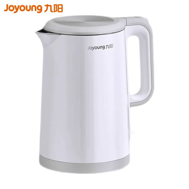 Электрический чайник K15FD-W330 Furnishing Flower Booth Booth Heat kettle Double-Layer Body Anti-Boiled Pot 1.5L