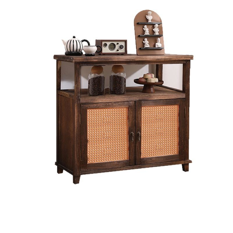 Gabinete de almacenamiento de dormitorio moderno simple de madera maciza personalizado contra la pared Gabinete de pie estrecho Gabinete de cajones para el hogar Gabinete pequeño retro