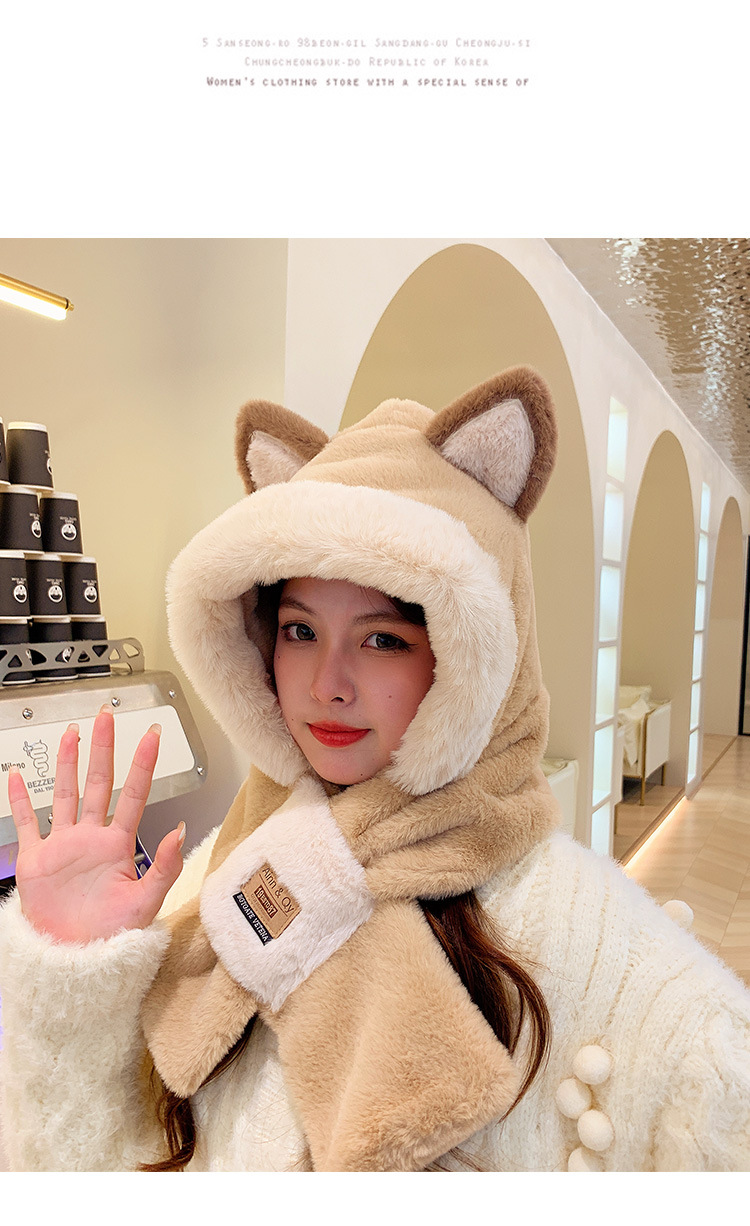 Plush Hat and Scarf Set - Image 7