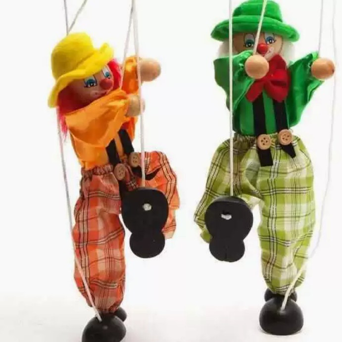Puppet String Puppet Wooden Puppet Toy Pinocchio String Drama Doll Wooden Puppet Pull String Doll Purely Handmade