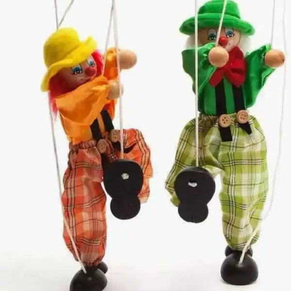 Puppet String Puppet Wooden Puppet Toy Pinocchio String Drama Doll Wooden Puppet Pull String Doll Purely Handmade