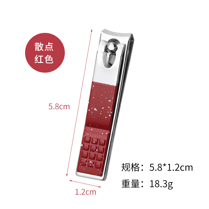 De alta calidad de acero inoxidable cortauñas herramientas de manicura traje de piel muerta tijeras cortauñas pedicura cuchillo caja de aluminio CONJUNTO DE 5 piezas