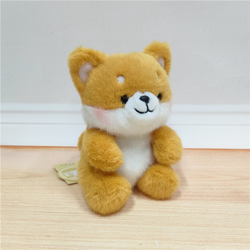 Descomprima la bolsa de frijoles del tesoro en la palma de la mano, muñeca pequeña, mesa con panda, peluche, muñeca de mapache suave, juguete para niños