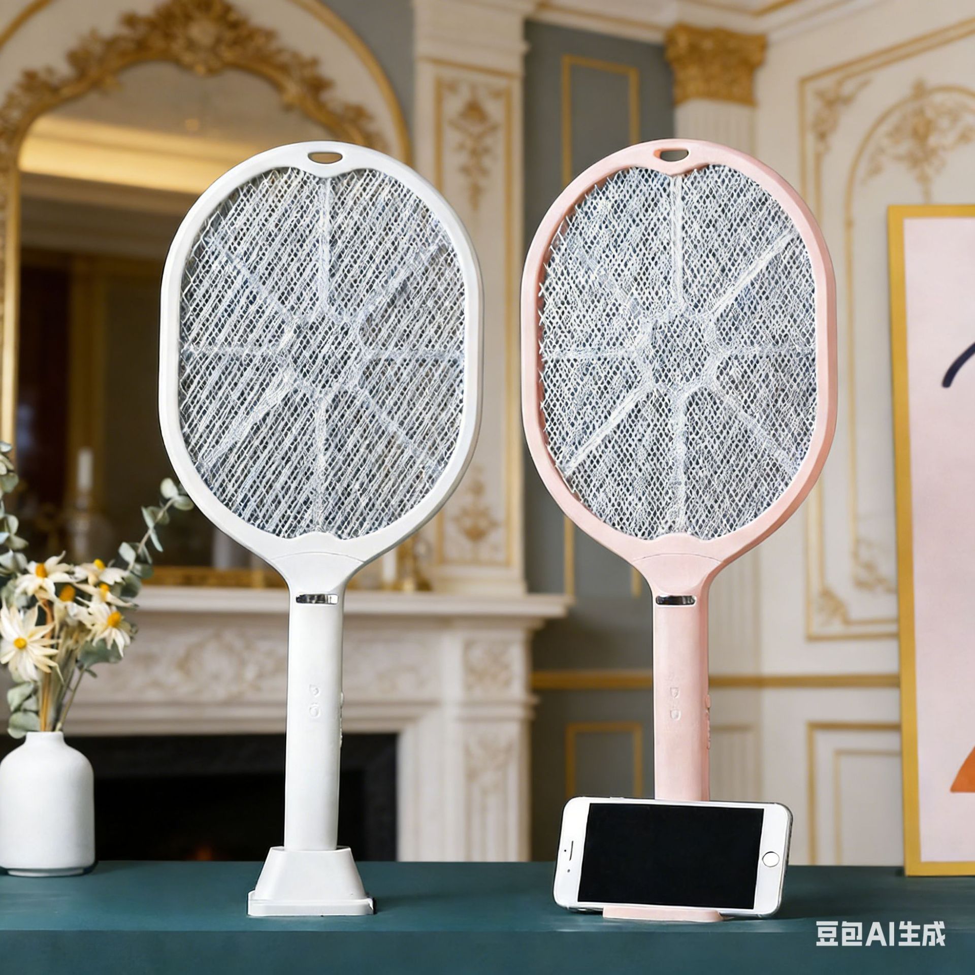 Sun God 2-in-1 Electric Mosquito Swatter USB Rechargeable Household Mosquito Repellent Light Wave Mosquito Trap Mosquito Killer Lamp Rechargeable