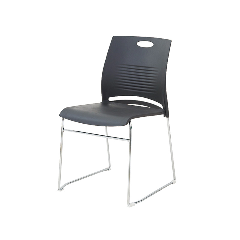 Fábrica simple silla de plástico de acero sólido personal de oficina reunión silla entrenamiento galvanoplastia computadora simple Silla de noticias image 9