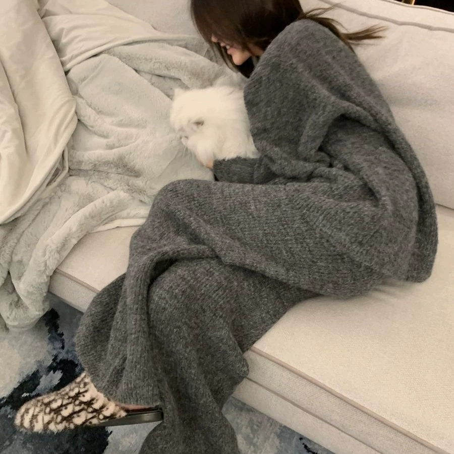 Большой размер 300 кг корейская плюшевая пижама