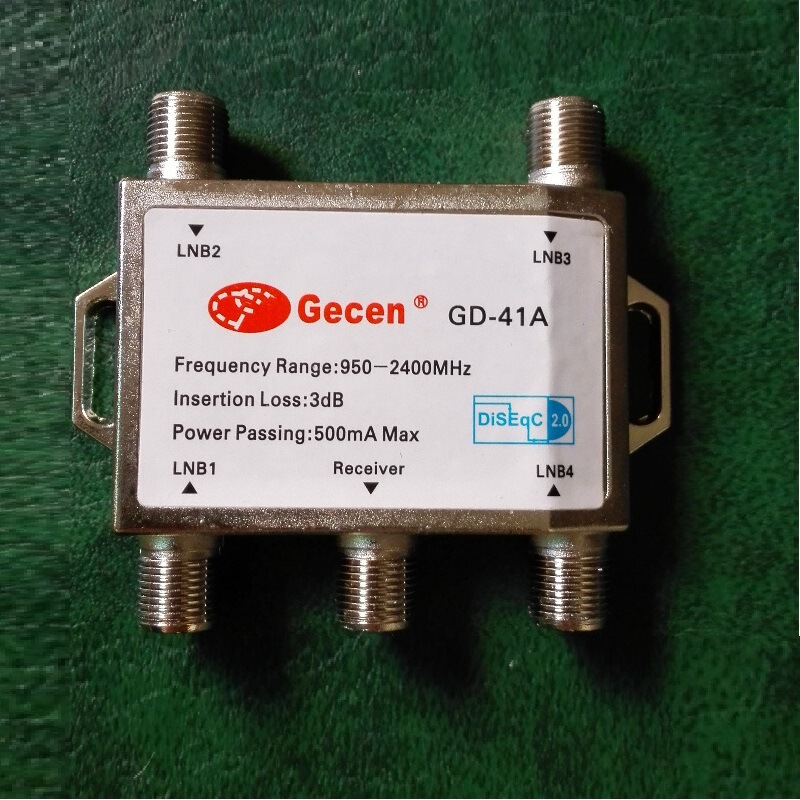正品佳訊GA-41A型4切1 2 qc切替スイッチ4切1スイッチ4 1a切替器|undefined