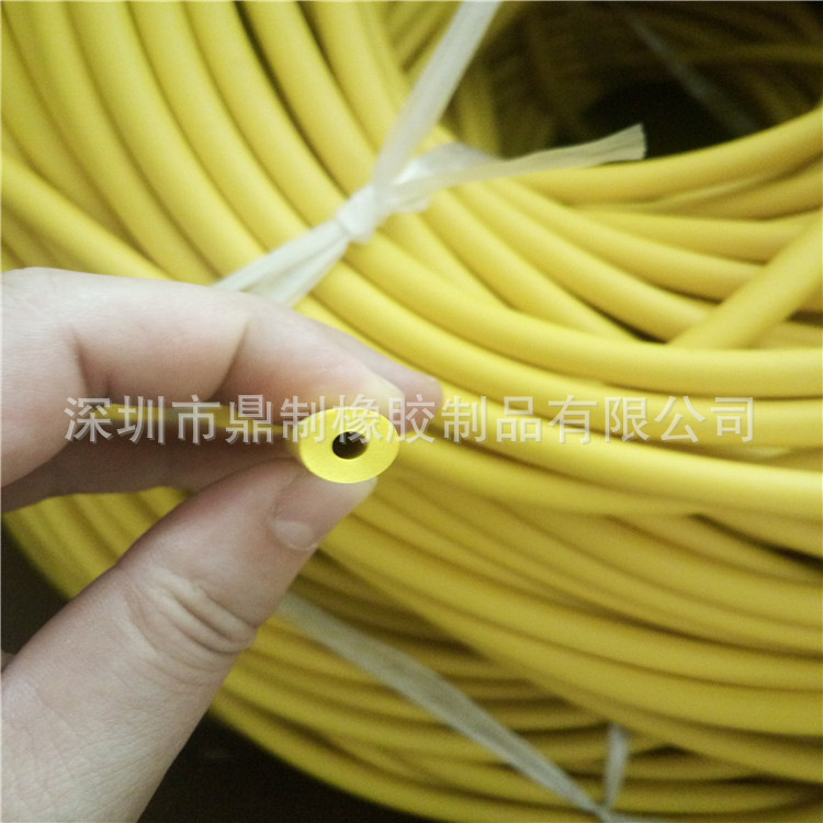 4*8橡胶发泡管  黄色橡胶发泡管 保温橡胶发泡管 玩具橡胶发泡管