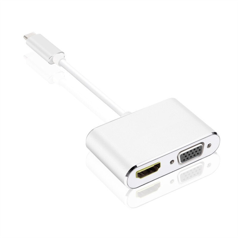 Type to vgahdmi4k Display Mobile Phone Computer 2 in 1 Split HD usb Docking Station for USBC Type to vgahdmi4k Display Mobile Phone Computer 2 in 1 Split HD usb Docking Station for USBC