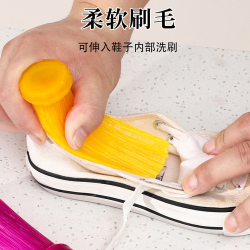 Brush Laundry Brush Cleaning Brush Multifunctional Brush Shoe Washing Brush Plastic Brush Washing Artifact Laundry Brush Wholesale