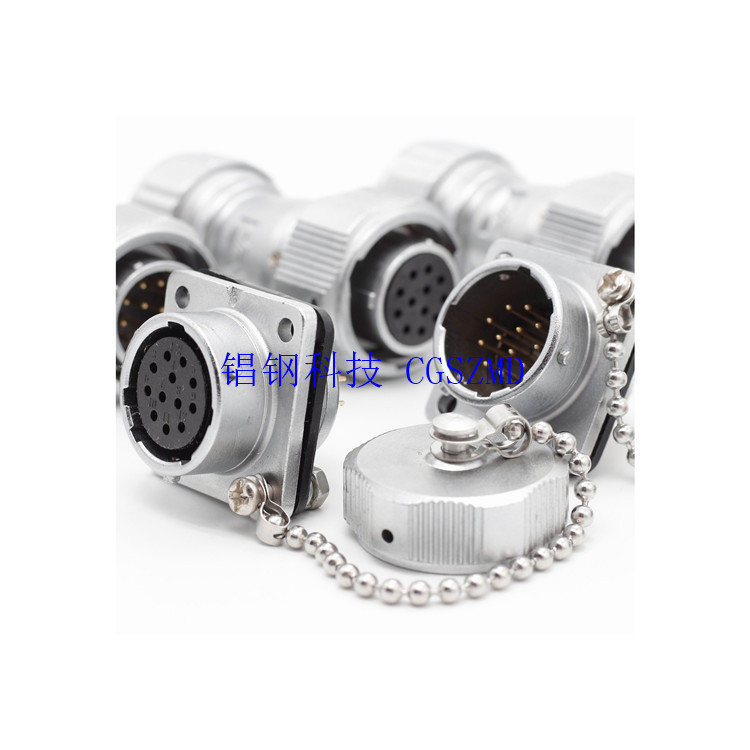 �쿨ʽ������WY24TE/Z6Flange panel receptacle IP67, Threaded