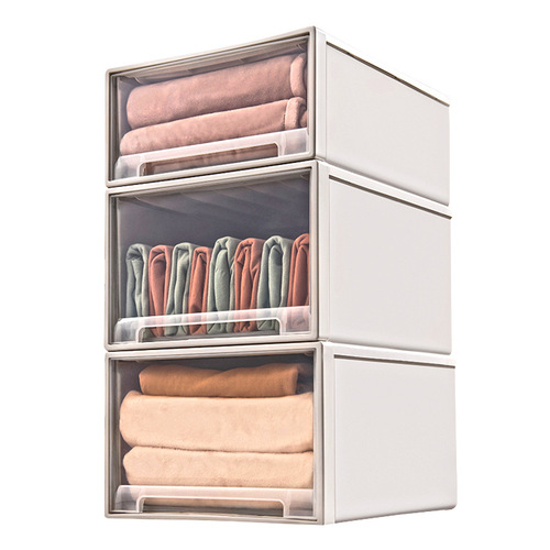 Star Optimum Drawer-style Wardrobe Plastic Home Underwear Clothing Cabinet Organizer Box Closet Storage Box