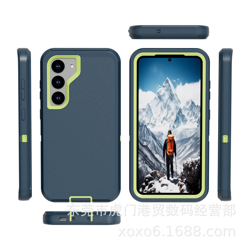 Samsung S23+ に適した落下防止および防塵の落下防止携帯電話ケース 1.5m 落下防止 Samsung S23 保護カバー フルパッケージ|undefined