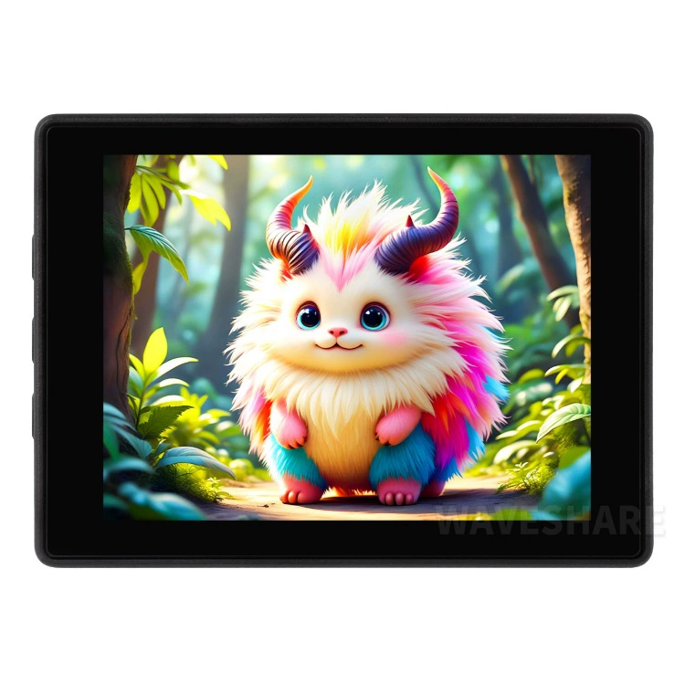RP2350 2.41-дюймовый AMOLED сенсорный экран, плата разработки, интерфейс QSPI на борту, IMU двойной ядро архитектура