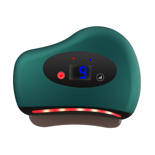 Wireless Bianstone Gua Sha Board Smart Facial Electric Gua Sha Instrument Meridian Brush Vibrating Hot Compress Massage Gua Sha Machine