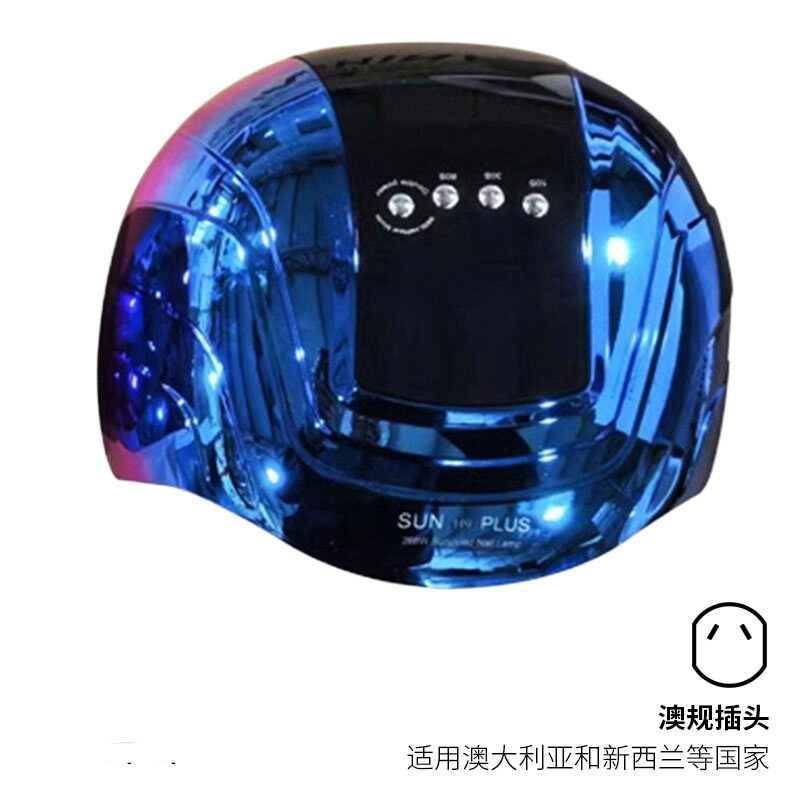 268W alta potencia manicuría lámpara de secado rápido manicuría tienda luz de terapia UVLED manicuría lámpara de horno inteligente máquina de manicuras de inducción