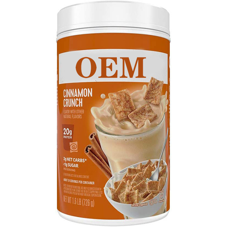 Nutritious Cinnamon Crispy protein powder High protein Cinnamon protein powder Factory Cross-border Wholesale