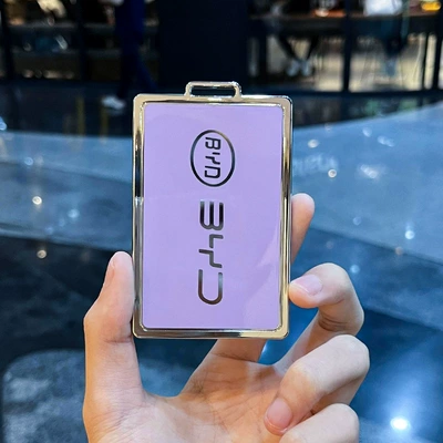 case Han Song plus Tang dmi: Car key bag - byd-card-key-single-shell-purple