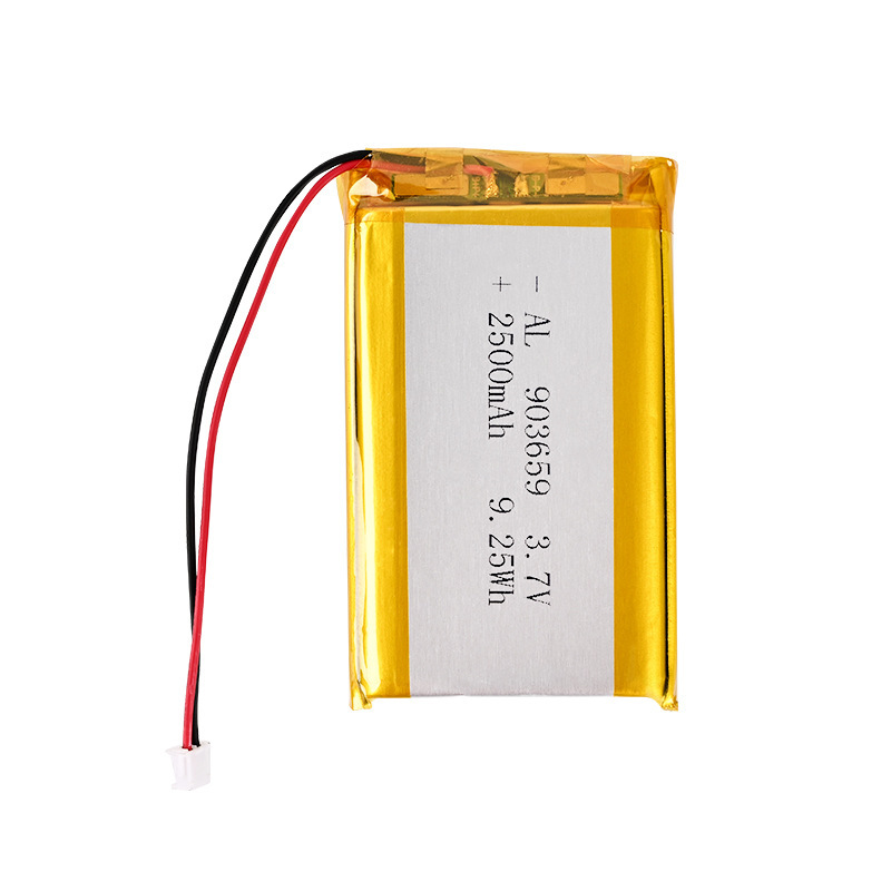 903659聚合物锂电池 2500毫安 3.7V 对讲机 指纹锁 导航仪 暖手宝|undefined