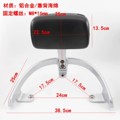 Electric car rear backrest | model TL1200DT-20D, rear backrest