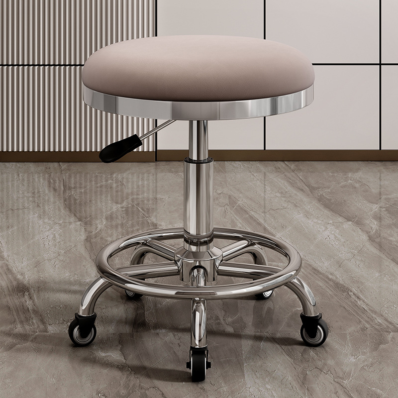 silla de dentista de estética elevadora polea de manicura silla giratoria silla de computadora silla de laboratorio maestro taburete