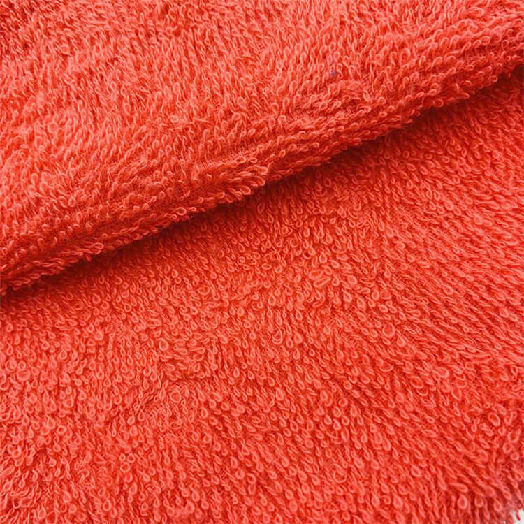 Venta al por mayor de fábrica de toalla de baño grande de doble cara de terciopelo de corte teñido de hilo