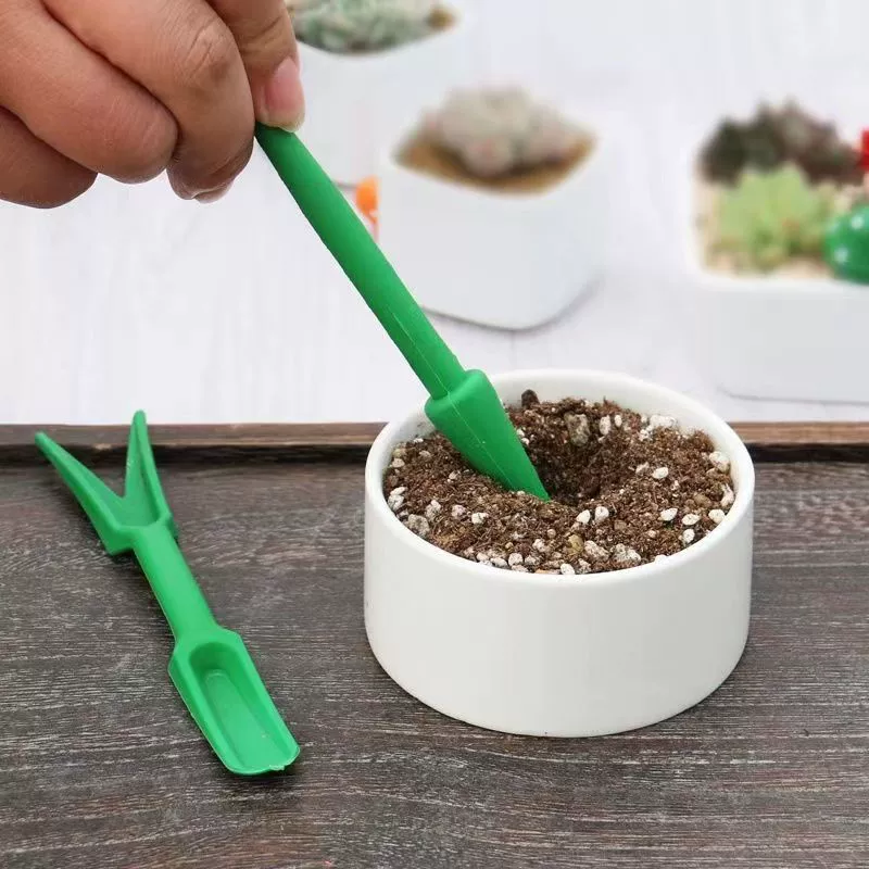 Мясистый сборщик для рассады Сборщик для рассады Ложка для тротуарной плитки Костюм для садоводства из двух частей Многофункциональный Дырокол