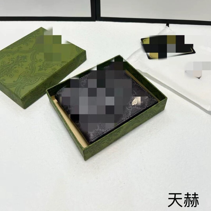 New Popular Printed Short Wallet Little Bee Exquisite Handmade Gucci