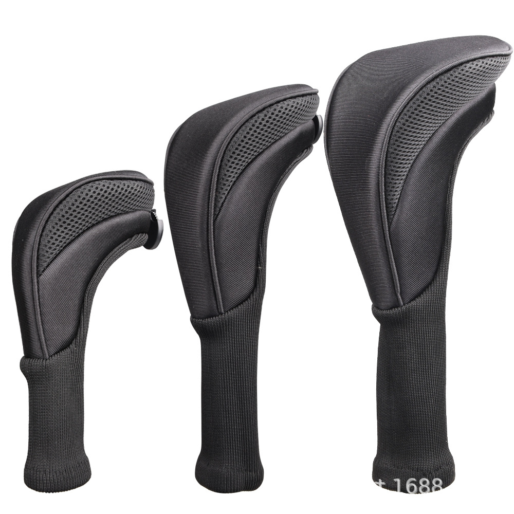 Cubierta vendedora caliente transfronteriza No. 1, 3, 5 accesorios de madera del golf de la cubierta del casquillo del golf de la cubierta protectora del polo