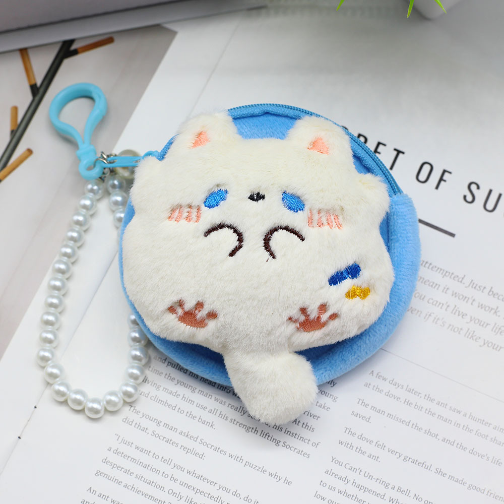 파란색 뚜뚜 고양이