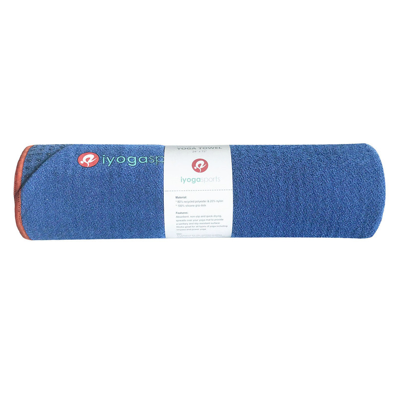Iyogasスポーツシリコン滑り止めヨガタオルyoga towel品質館寄り付きギフトロゴ|undefined