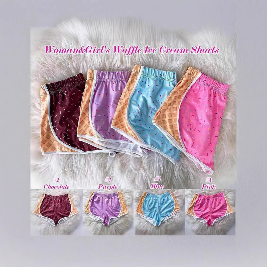 Popular 2025 European and American Popular Amazon Summer New Women's Clothing, Personalized Fashionable High-Waisted Slimming Look Three-Point Shorts