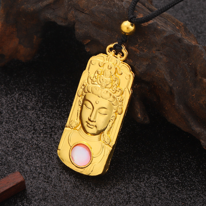 Pendant, protective amulet, Tieguanyin tea
