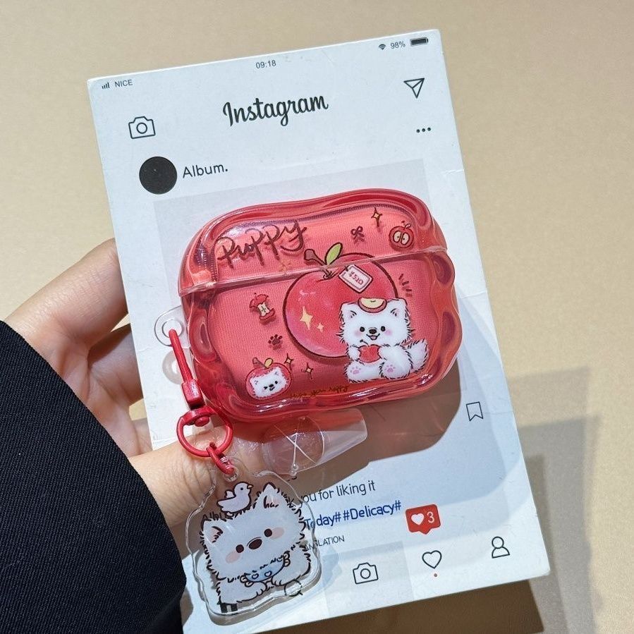 Apple Red West Heights AirPods 1 / 2 / 3 generación auriculares AirPods 4 generación Apple Bluetooth Cover