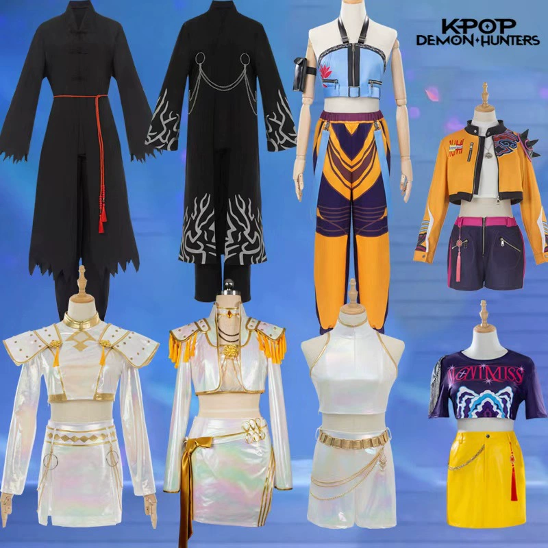Новый трансграничный товар: костюм для косплея девушки из K-pop группы, наряд для выступления на сцене Руми Миллаззо