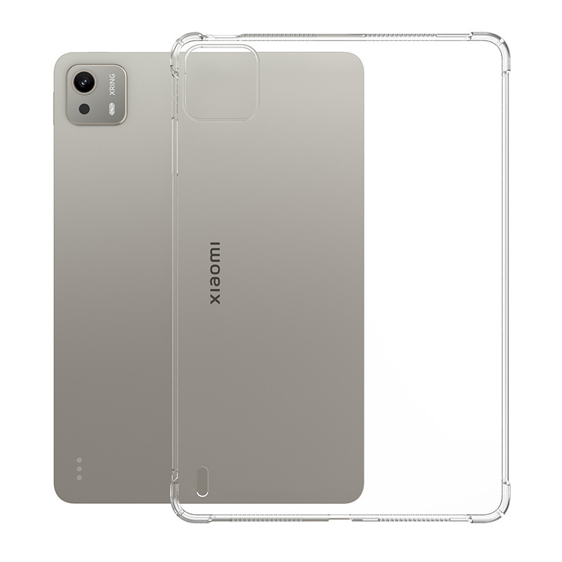Xiaomi タブレット 7S Pro 12.5 四隅エアバッグ落下防止透明保護カバー 2025 TPU ソフトケースに適しています。|undefined