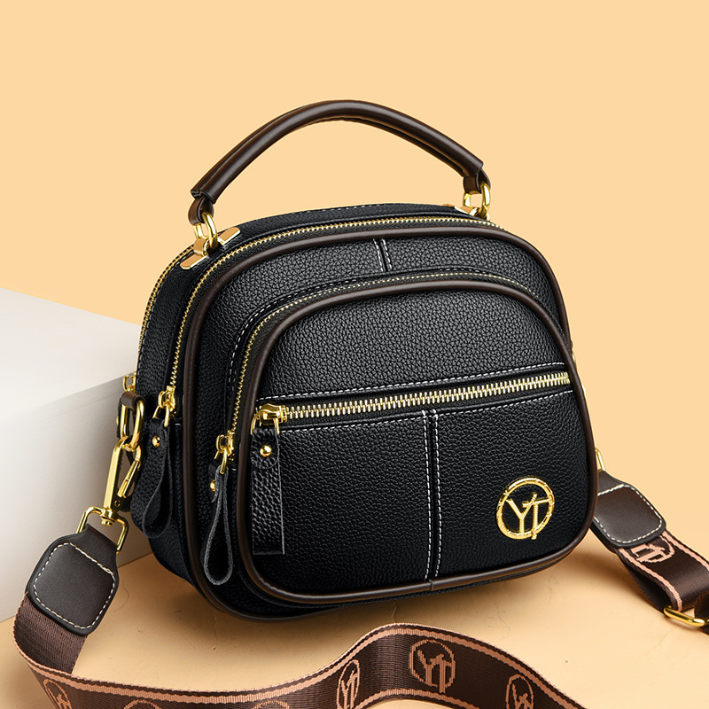 Cross-Border Manufacturer K-Style Simple High-Quality Pu Satchel Small Square Bag Women's Large-Capacity Fashionable Shoulder Crossbody Bag Cross-Border Manufacturer K-Style Simple High-Quality Pu Satchel Small Square Bag Women's Large-Capacity Fashionable Shoulder Crossbody Bag