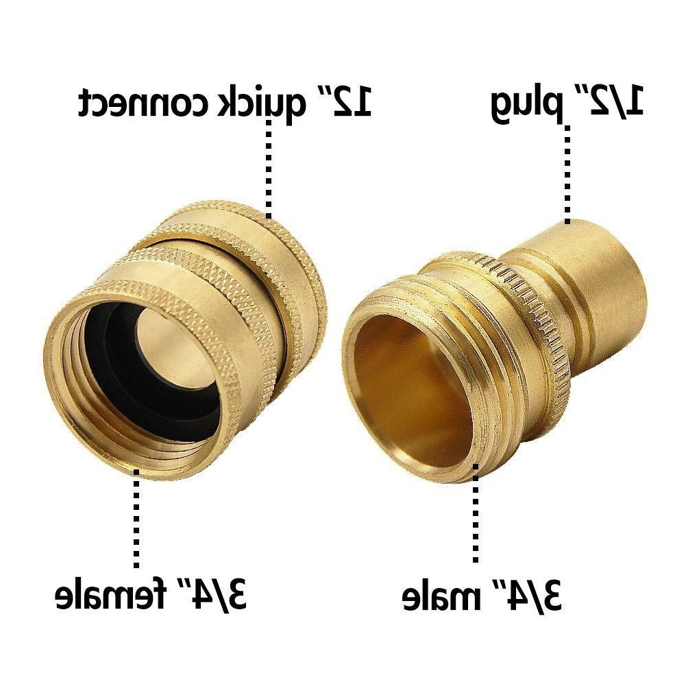 Conector de cobre mayorista transfronterizo de lavadora de alta presión adaptador M22 - 14 desconexión rápida 3 / 8 accesorios de conector de pistola de agua