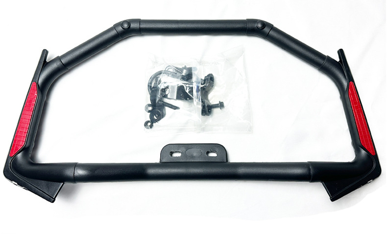 Cross-Border Supply Motorcycle Front Bumper Storage Box, Crash Guard Bar, Anti-Fall Rod, Protective Frame, Toolbox, Modification Accessories, Universal