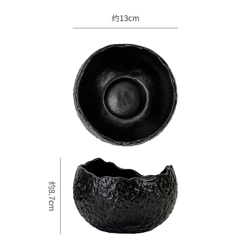 简约浮雕汤碗高级感甜品碗陶瓷餐具餐厅高颜值创意凉菜酒店沙拉碗|undefined