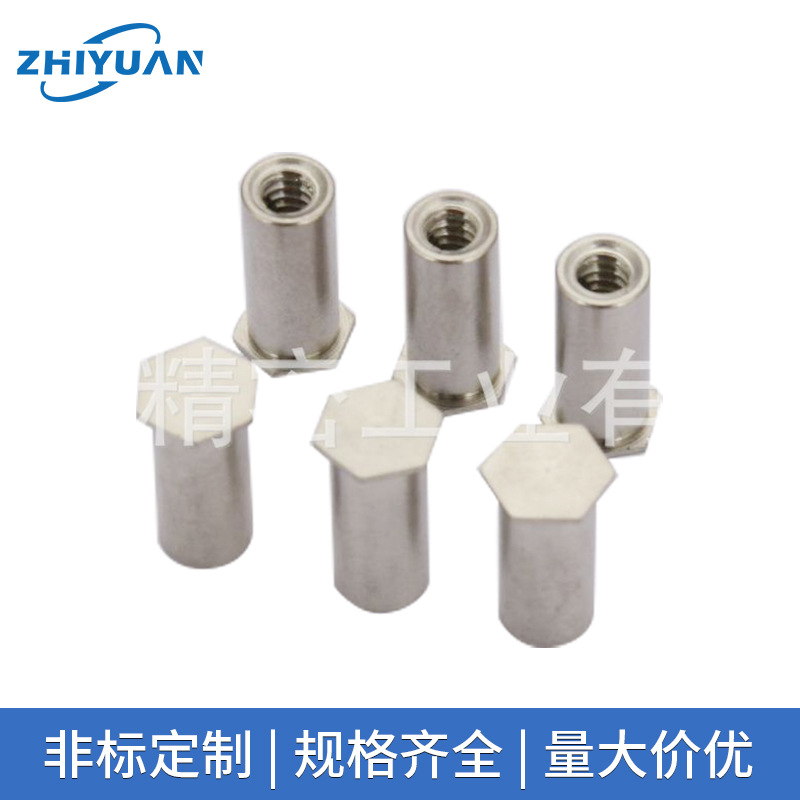 PEM标准盲孔不锈钢压铆螺母柱 BSOS-440-6/8/10/12..34工厂批发